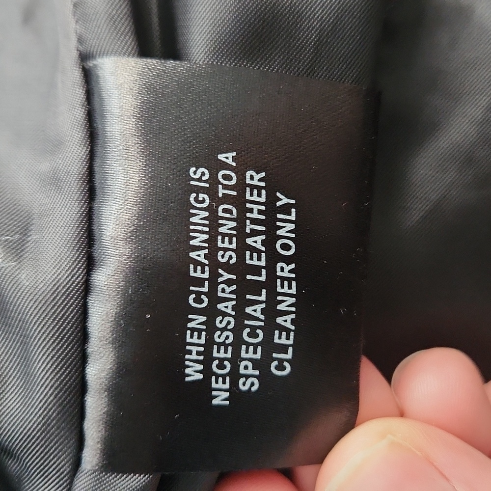 Real Leather Jacket - Picture 8 of 8
